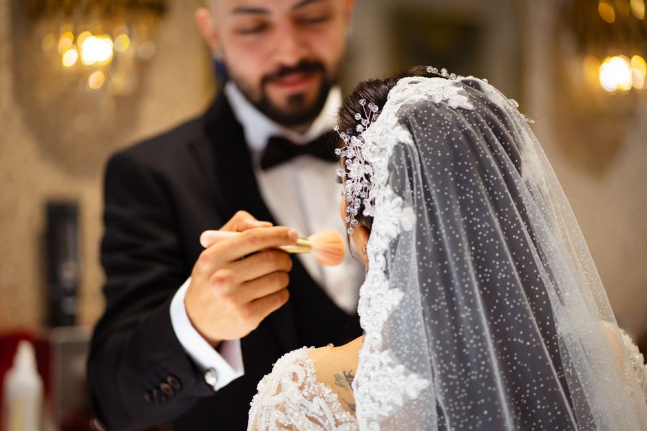 Maquillaje de novia en playa